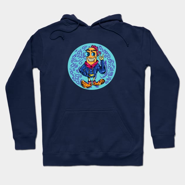 The Enjoy Boy Doodle Hoodie by ibenboy illustration